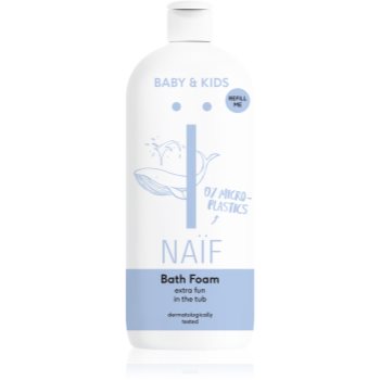 Naif Baby & Kids Bath Foam spuma de baie relaxanta pentru copii - imagine 2